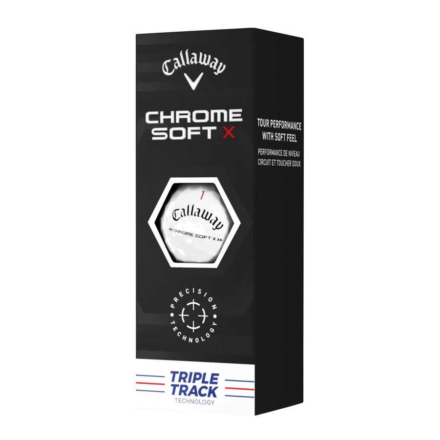 Sport callaway Golfballer | Chrome Soft X - 22 Triple Track, Golfball