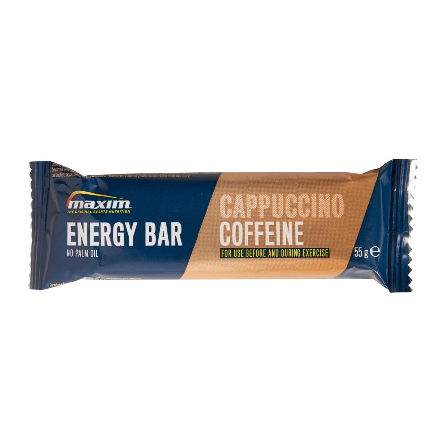 Sport maxim Kosttilskudd | Maxim Energy Bar 55G Cappuccino Caffeine, Energibar