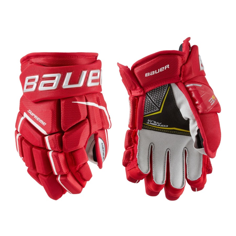 Sport bauer HocNewhansker | S21 Supreme 3S Pro Glove - Jr 21/22, Hockeyhanske Junior