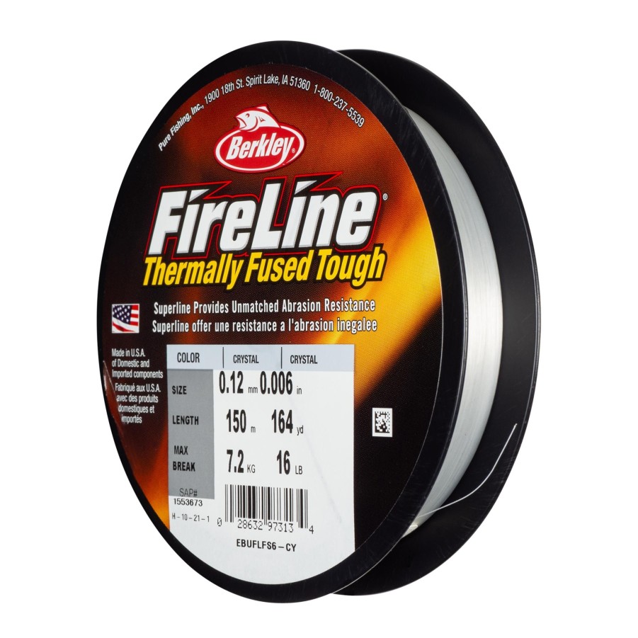 Jakt Og Tur berkley Fiskesnore & Fiskesene | Fireline 150M Crystal, Multifilament