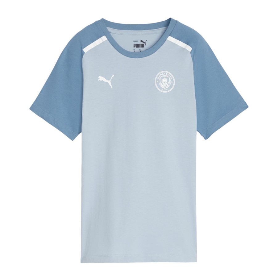 Sport puma Fotballdrakt & Supporterutstyr | Manchester City Casuals Tee, Supporter- T-Skjorte, Unisex