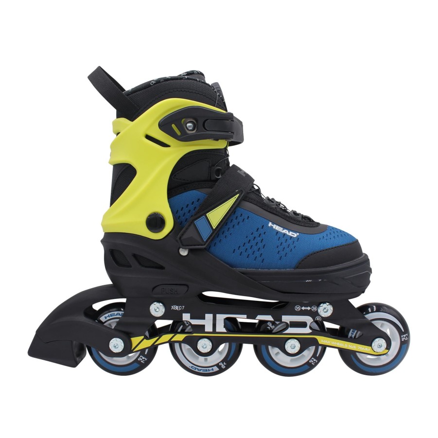 Sport head Skateboard & Inlines | Head Essence 70 Adjustable Inline Skate 23/24, Justerbar Inlineskoyte Barn/Junior