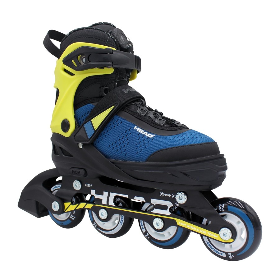 Sport head Skateboard & Inlines | Head Essence 70 Adjustable Inline Skate 23/24, Justerbar Inlineskoyte Barn/Junior