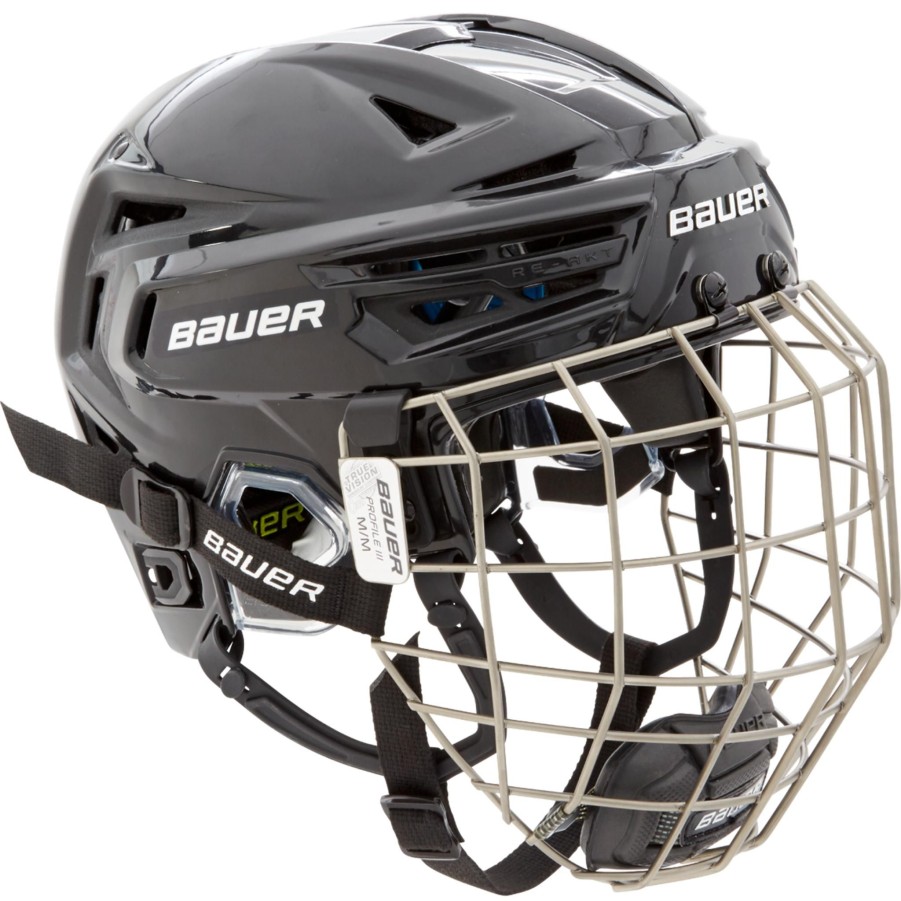 Vintersport bauer HocWholesalehjelm | Bauer Re-Akt 150 Helmet Combo 23/24, Hockeyhjelm, Senior