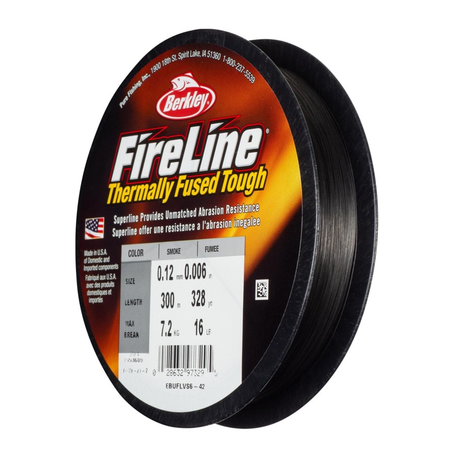 Jakt Og Tur berkley Fiskesnore & Fiskesene | Fireline 300M Smoke, Multifilament