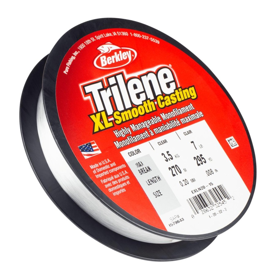 Jakt Og Tur berkley Fiskesnore & Fiskesene | Trilene Xl Mono 270M Clear, Fiskesene Monofilament