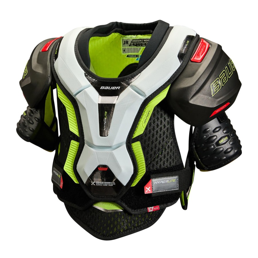 Vintersport bauer Susp & HocOnline Beskyttelse | S22 Vapor Hyperlite Shoulder Pad - Jr 23/24, Skulderbeskyttelse Junior