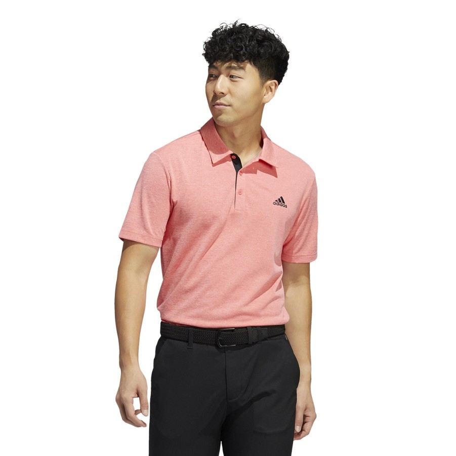 Sport adidas Golfklaer | Drive Primegreen Heather Polo Shirt, Poloskjorte Herre