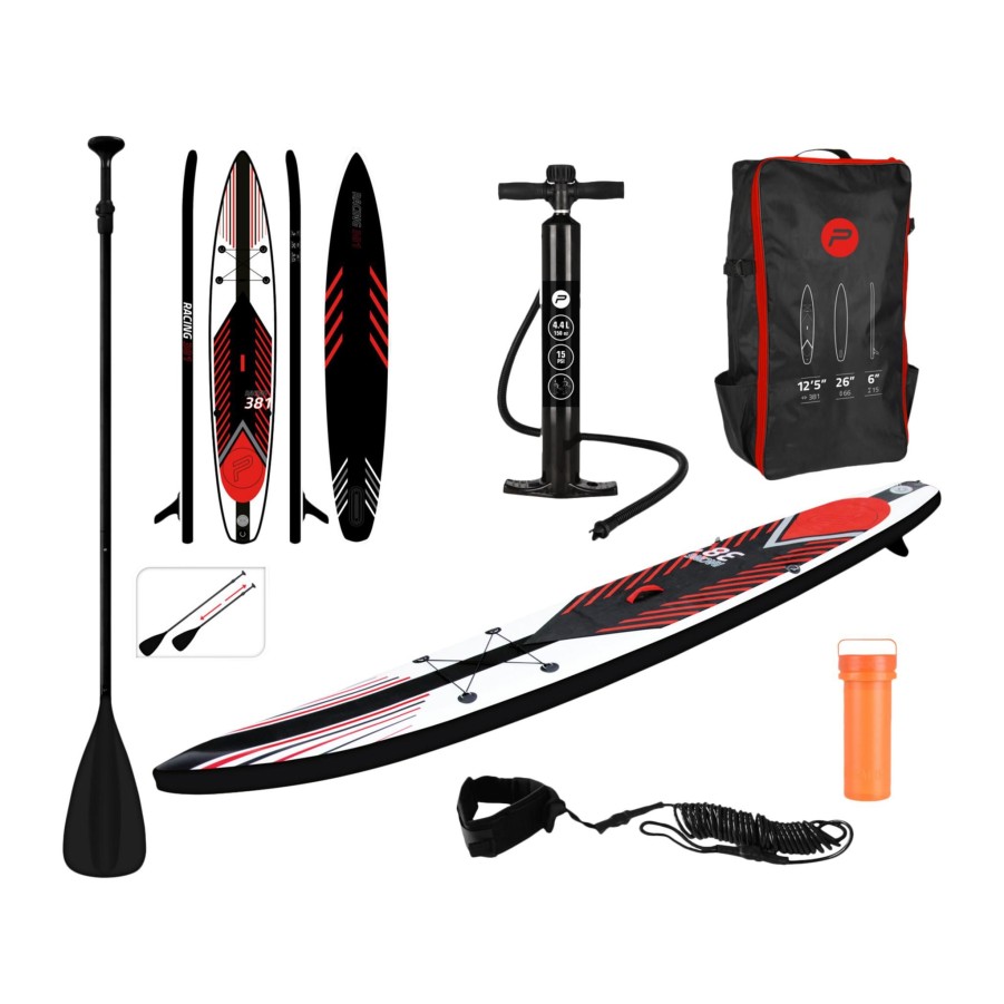 Sport PURE4FUN Stand Up Paddle | Sup Racing Complete Package, Padlebrett Pakke