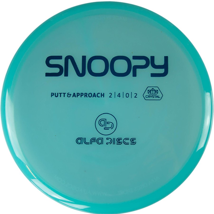 Sport ALFA DISC Frisbeegolf | Crystal Line Putter Snoopy, Putter Frisbeegolf