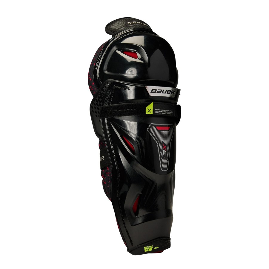 Vintersport bauer Susp & HocClearance Beskyttelse | S22 Vapor 3X Pro Shin Guard Int 22/23, Leggbeskytter Unisex