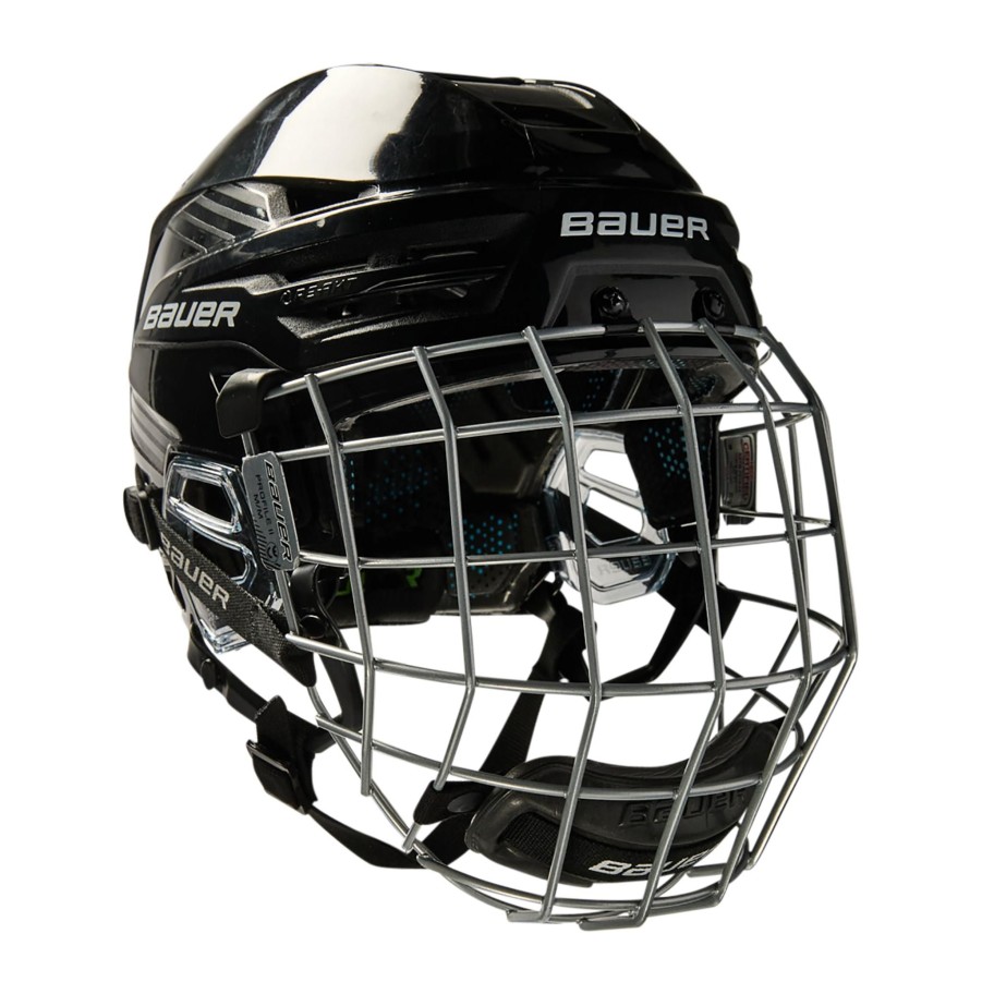 Vintersport bauer HocNewhjelm | Bauer Re-Akt 85-Helmet-Combo 23/24, Hockeyhjelm Unisex