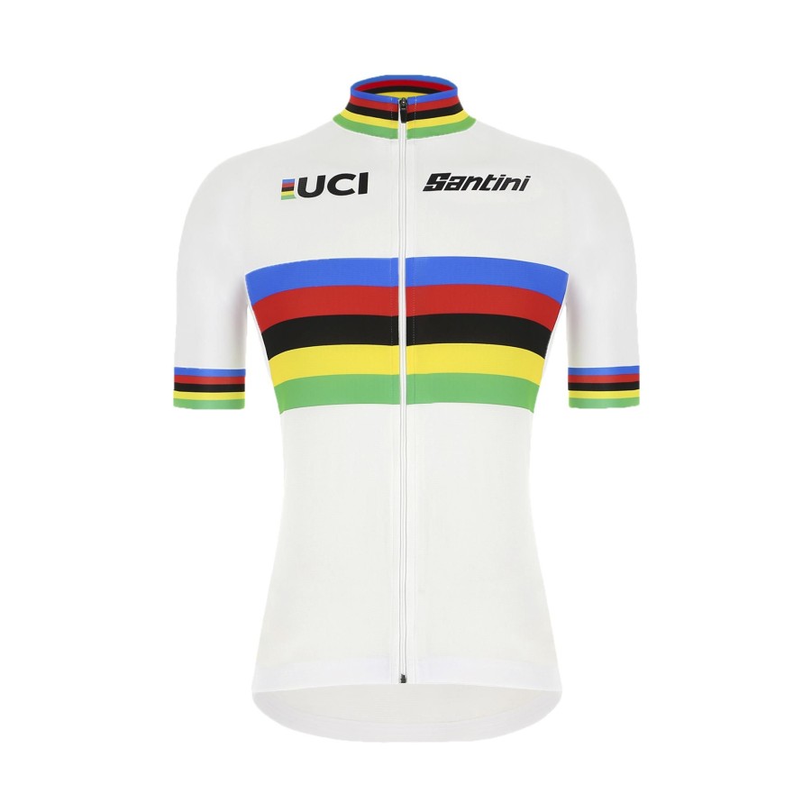 Sport santini Sykkelklaer | Rainbow Wc Jersey 23, Sykkeltroye, Unisex