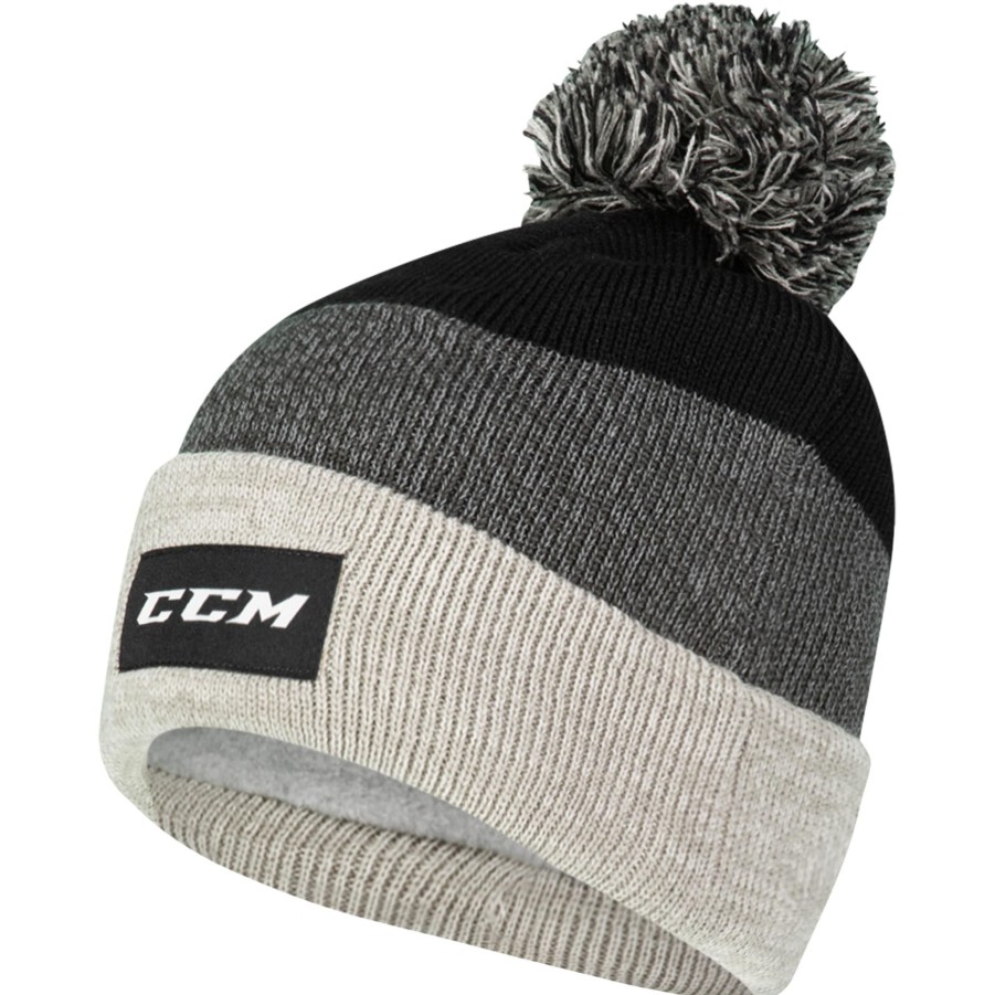 Vintersport ccm HocHotklaer | Team Cuffed Knit Pom 20, Lue Unisex