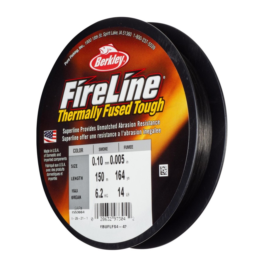 Jakt Og Tur berkley Fiskesnore & Fiskesene | Fireline 150M Smoke, Multifilament